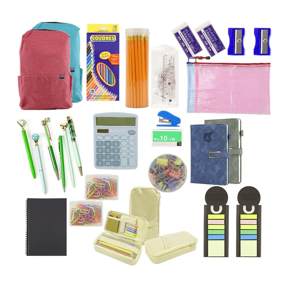 Hotsale Complete Manufacture Student Stationery Drawing Art Set Girls School Stationery Set School Supplies Stationery Set