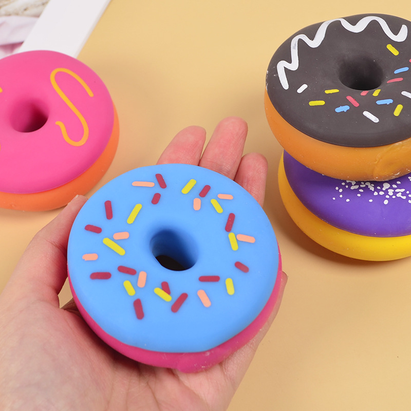 New New peculiar stretching decompression doughnut decompression venting toys TPR simulation real kneading le factory wholesale