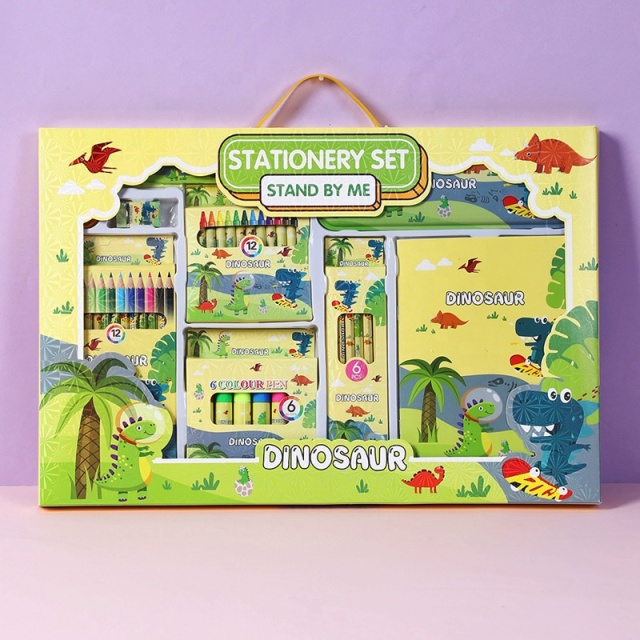 Wholesale Cartoon Cute Animal Kids Students Gifts School Items Stationery Set Gift Set