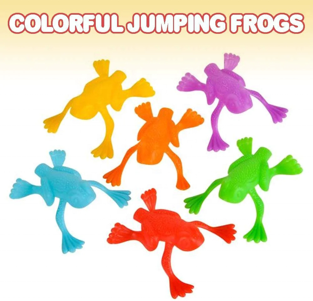 Hot Selling Plastic Jumping Frog Finger Press Bouncing Frog Bouncing Toad Toad Kids Parent-Child Educational Toys Wholesale