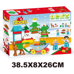 Hot-selling Factory Educational Puzzle Pretend Farm Building Blocks Sets Toy Abc Plastic Block Kids Toys