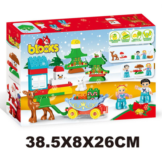 Hot-selling Factory Educational Puzzle Pretend Farm Building Blocks Sets Toy Abc Plastic Block Kids Toys