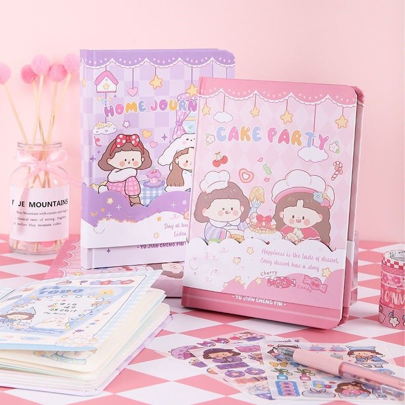 New Custom High Value DIY Cute Hand Account Notebook Stationery Gift Set for Student