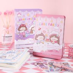 New Custom High Value DIY Cute Hand Account Notebook Stationery Gift Set for Student