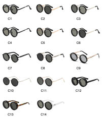 Hot High Quality Round Polarized Brightness Adjustable Sunglasses Aperture ND Filter Tint Adjustment Sunglasses with Camera Lens