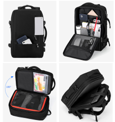 Wholesale Notebook Bags USB Charging Business Laptop Backpack Custom logo Men Back Pack Backpack Bag