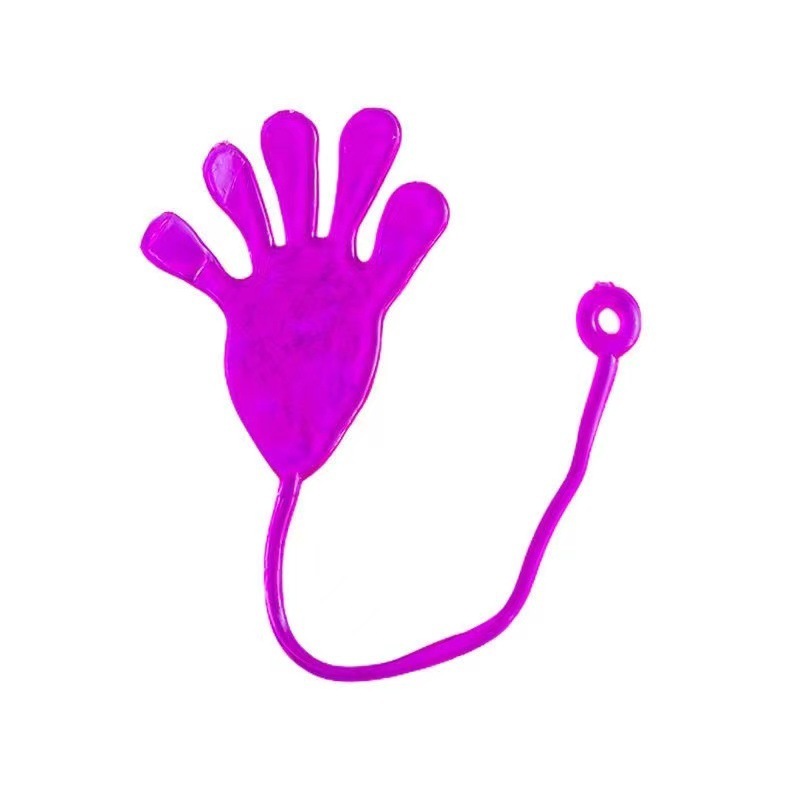Wholesale New Sticky Palm Stretching Climbing Wall Teasing Kids Soft Rubber Creative Toys Sticky Hands for Kids