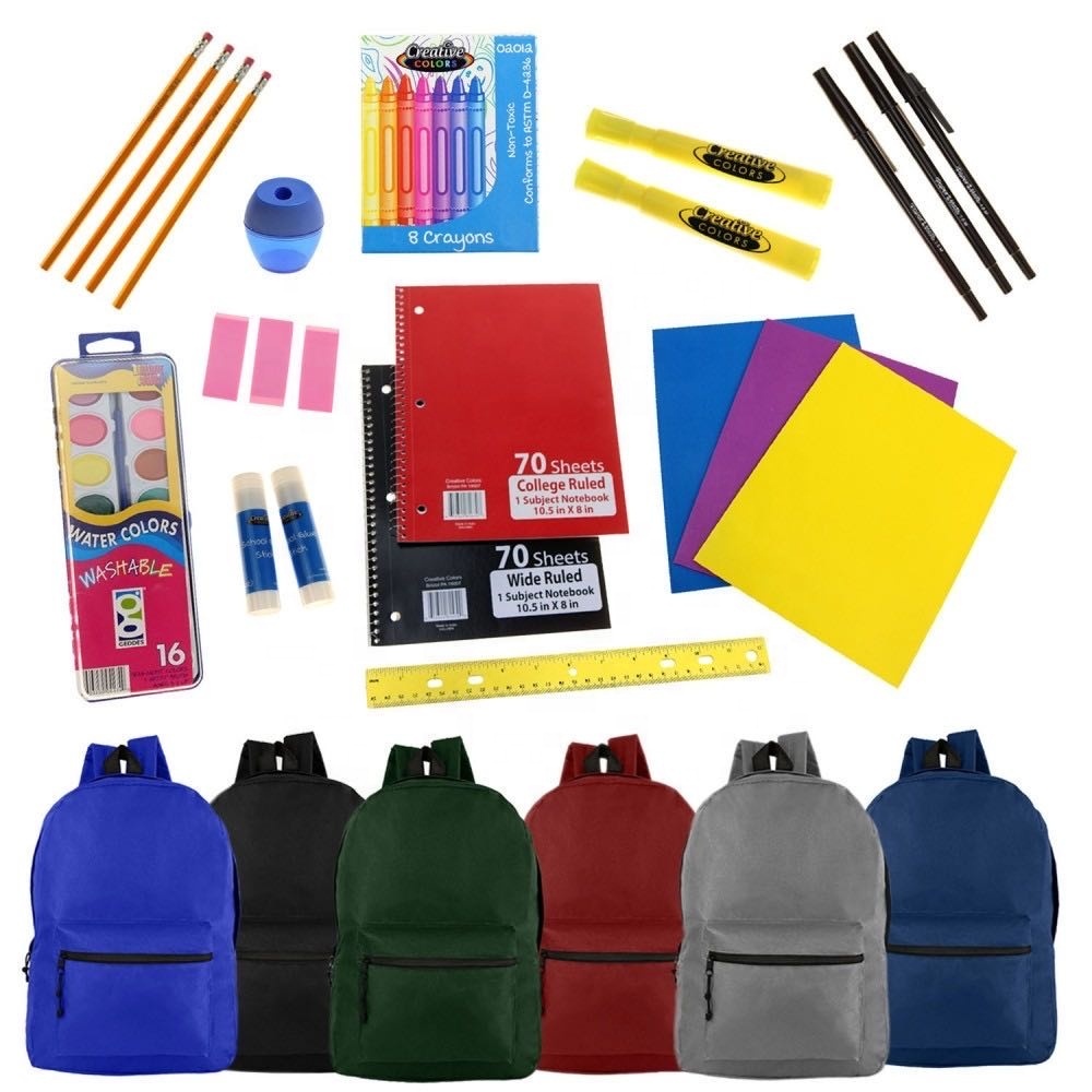 Hotsale  Personal Business Office Art Sets Customized Eco Back to School Supplies Logo Children's Cute Stationery Set