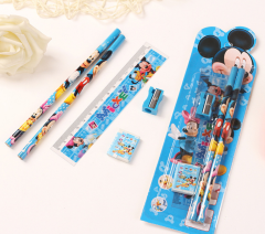 Cartoon Pencil Set Creative Stationery Children's Prize Student Stationery Set Gift Box Primary School
