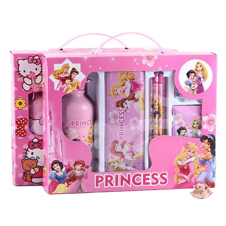 WholesaleFactory Wholesale New Children's Student Holiday Gift Cartoon Stationery Set Stationery Gift Box