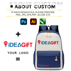 Wholesale School Bags Custom Children Backpack School Bags for Kids Casual Backpack Advertising Gifts with Custom logo