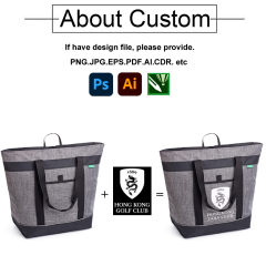 Custom Logo Foldable Food Delivery Bag Oxford Cooler Insulated Bag Travel Portable Tote Picnic Thermal Bag OEM Custom
