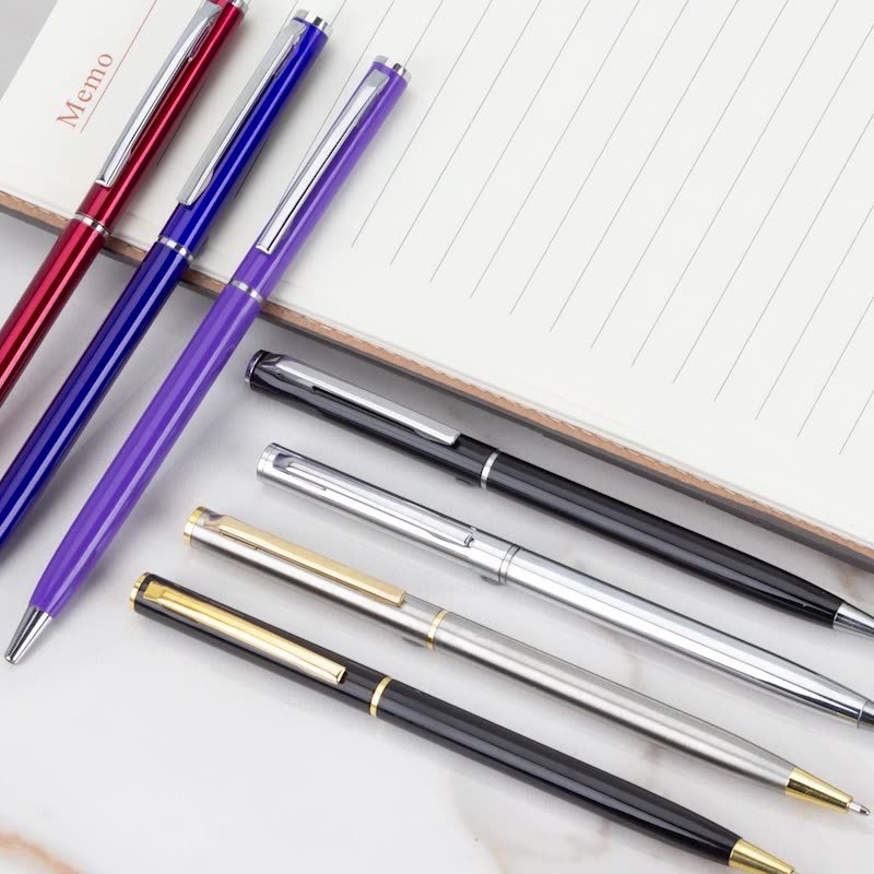 Custom Ballpen Wholesale Ballpoint Pen with logo Luxury Metal Ballpoint Pens Hotel Business Gift