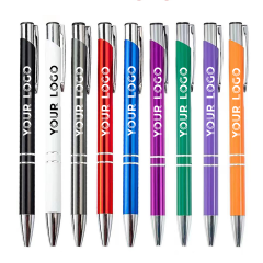 Promotional Ball Pen Luxury Advertise Ballpoint Pen Custom Pen with Custom Logo Printed Laser Logo Screen Printing Company Brand