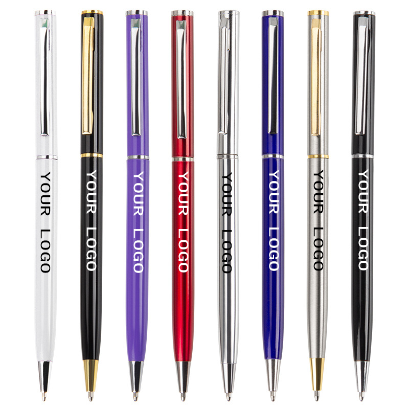 Custom Ballpen Wholesale Ballpoint Pen with logo Luxury Metal Ballpoint Pens Hotel Business Gift