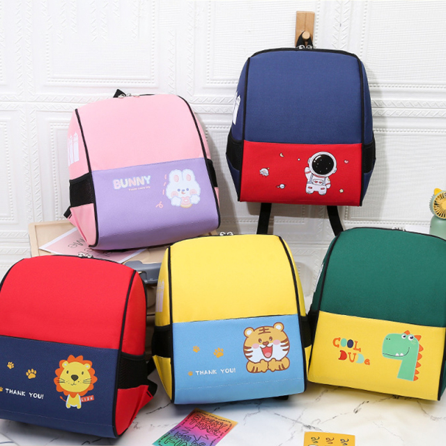 Custom Print Logo Pattern Kid Cute School Bags Kindergarten Backpack for Girl Boys Design Cheapest Kawaii Schoolbag