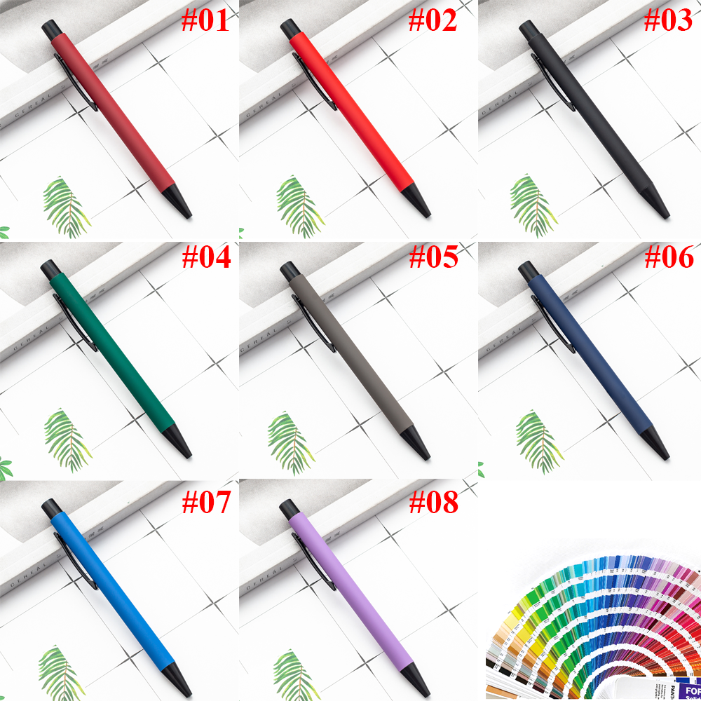 Wholesale Promotional Ball Pen Advertise Ball Point Pen Customized Gel Metal Pen with Custom Logo Print Logo Marketing Gifts