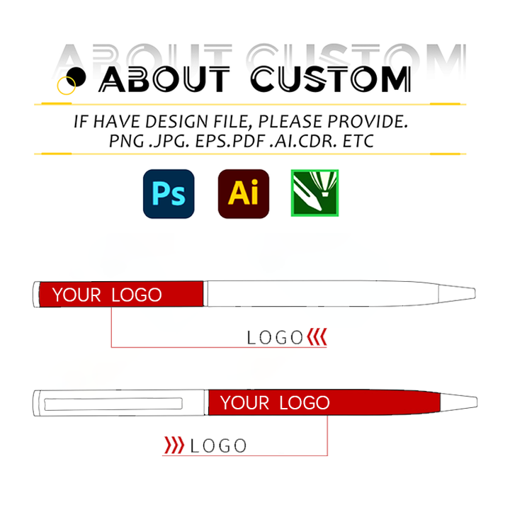 Custom Ballpen Wholesale Ballpoint Pen with logo Luxury Metal Ballpoint Pens Hotel Business Gift