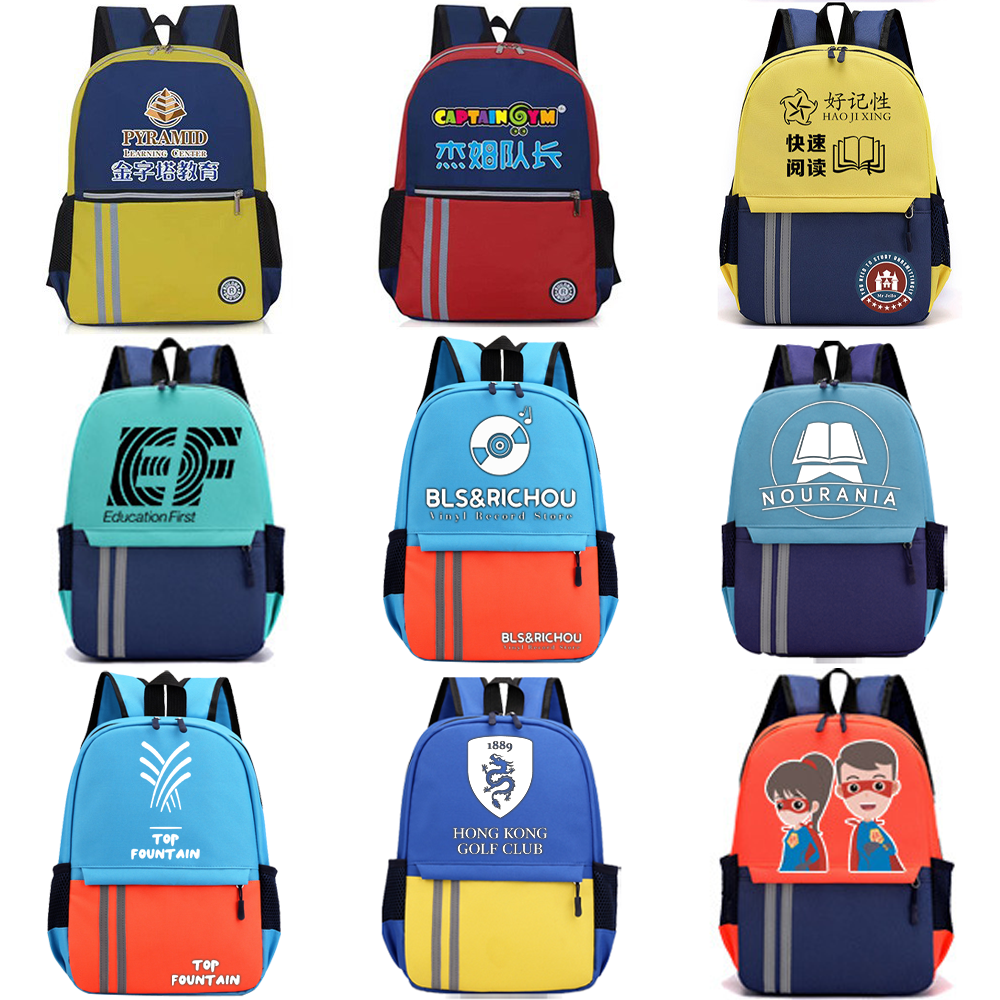 Wholesale Kids School Bag Custom logo Children School Bags for Girls Boys Casual Children Backpack Student School Bags