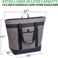 Custom Logo Foldable Food Delivery Bag Oxford Cooler Insulated Bag Travel Portable Tote Picnic Thermal Bag OEM Custom