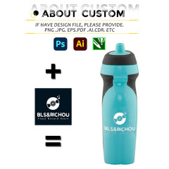Professional Supplier Food-Grade Bicycle Cycling Drink Bottle Custom Logo Unisex Sports Squeeze Water Bottle Camping Boiling