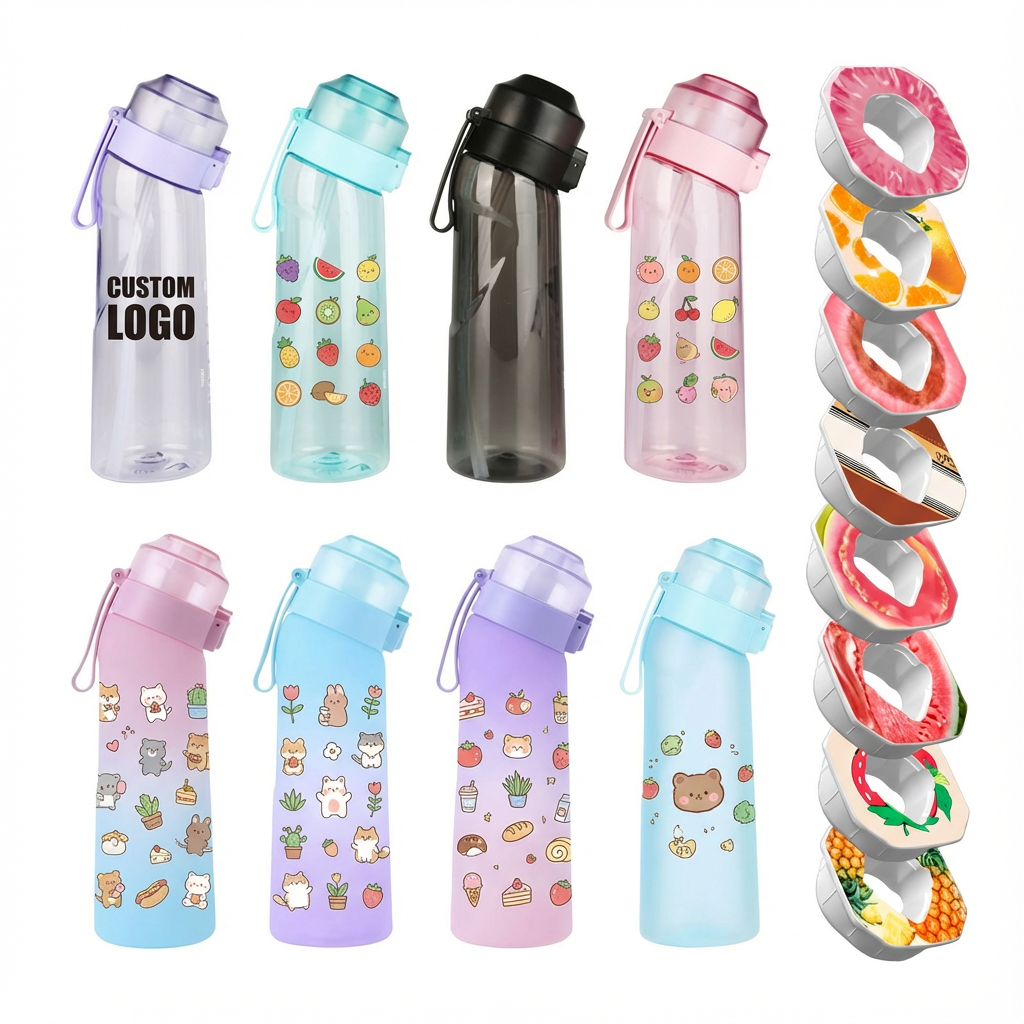 HOT SALE Hiking 650ml Fruity Aroma Tritan Copolyester Water Bottle Custom logo BPA-Free Tritan Bottle for Corporate Gift Cup