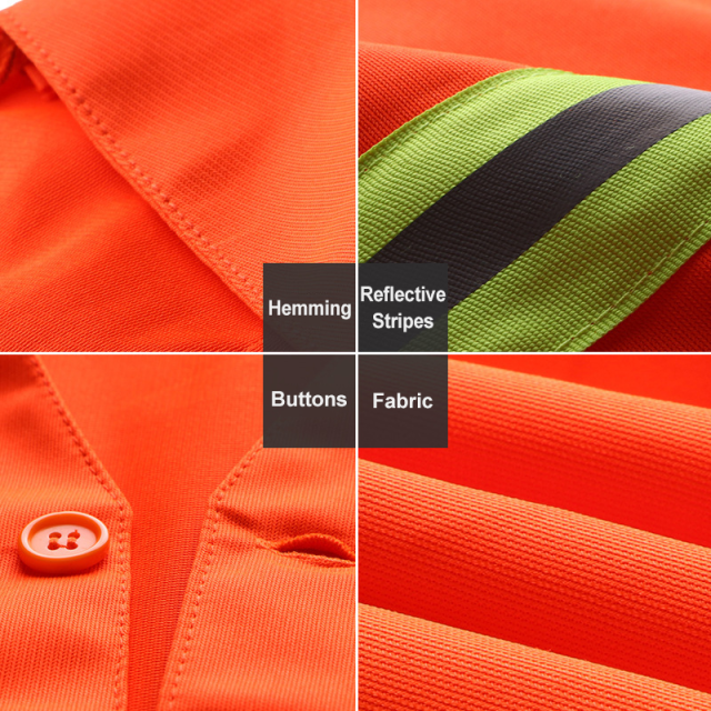 Custom logo Reflective Safety Vest Sanitation Worker Reflective Fabric for Clothing Wholesale Custom Reflective Vest with logo