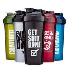 Wholesale Logo Custom Shaker Water Bottle Shaker Bottle Fitness Gym Protein Bottles Sport PP Plastic BPA Free Sample