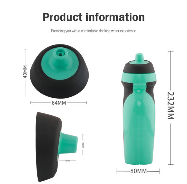 Professional Supplier Food-Grade Bicycle Cycling Drink Bottle Custom Logo Unisex Sports Squeeze Water Bottle Camping Boiling