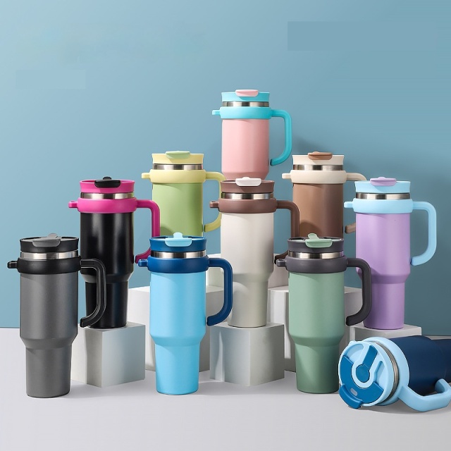 Wholesale Direct Daily Commute 40oz Stainless Steel Tumbler Custom LOGO  Vacuum Insulated Coffee Mug for Promotional Gifts Cup