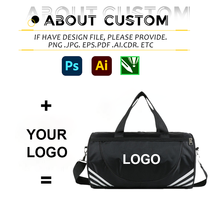 New Custom Logo Unisex Sports Backpack Men's Basketball Fitness Crossbody Bag Zipper Fashion Travel Bag Outdoor Activities