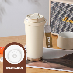 White -Ceramic liner