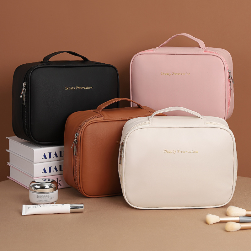 Wholesale Custom Cosmetic Bag with logo Cosmetic Bags & Cases Makeup Kit Box for Professionals Full Set Makeup Storage Box