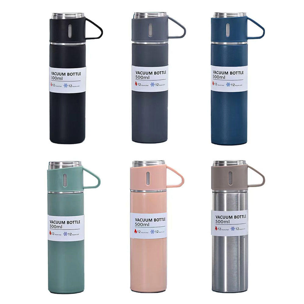 Customized Water Bottle with logo Stainless Steel Thermos Cup Vacuum Insulated Flask Promotional Business Gift Travel Mug