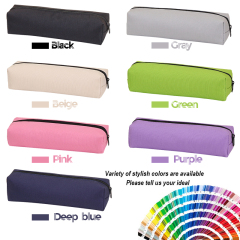 Custom Oxford Cloth Zipper Pencil Bag With Logo Wholesale Portable Stationery Storage Bag Pen Pouch Case for Promotional Gift