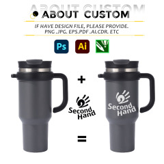 Wholesale Direct Daily Commute 40oz Stainless Steel Tumbler Custom LOGO  Vacuum Insulated Coffee Mug for Promotional Gifts Cup