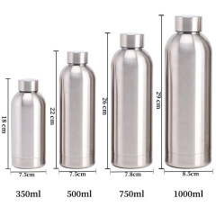 OEM/ODM 350ml-1000ml Capacity Stainless Steel Vacuum Insulated Tumbler Custom LOGO Insulated Water Bottle for Promotional Item