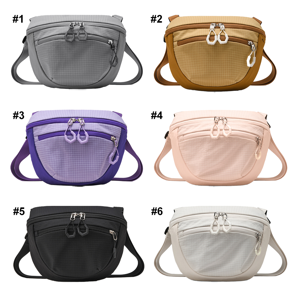Cross-border Outdoor Sports Waterproof Nylon Shoulder Messenger Bag Hiking Crossbody Bag Custom logo