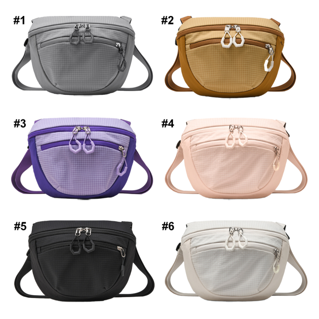 Cross-border Outdoor Sports Waterproof Nylon Shoulder Messenger Bag Hiking Crossbody Bag Custom logo