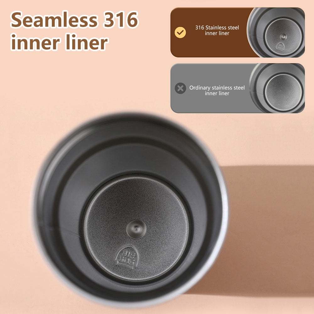 Factory Hot Sale Smart Digital 316Stainless Steel Mug Custom Double Insulated Coffee Milk Tea Cup With Logo Outdoor Water Bottle