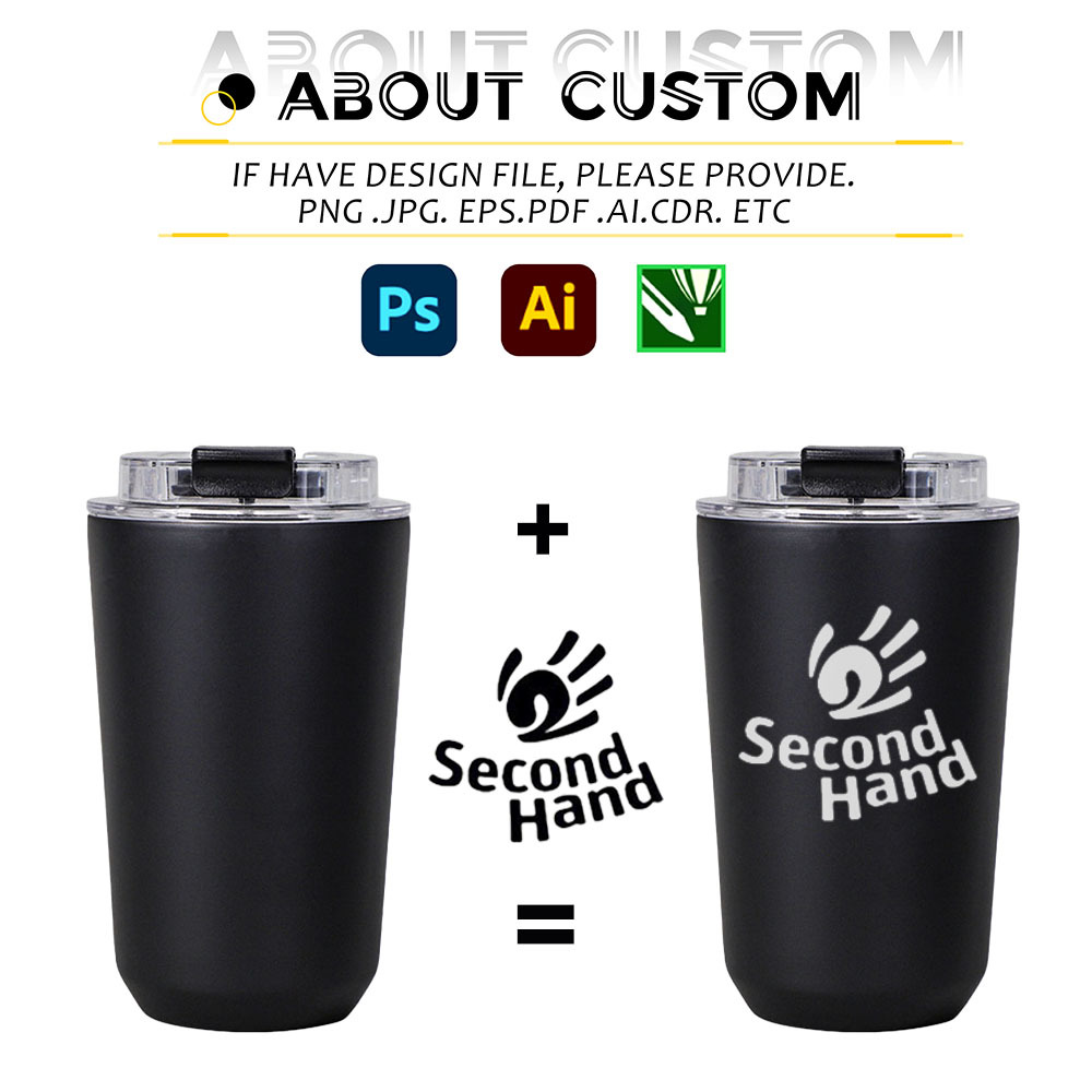 Hot Sale Custom Logo Vacuum Insulated Tumbler 304 Stainless Steel Insulated Coffee Mug for Corporate Gift Cup
