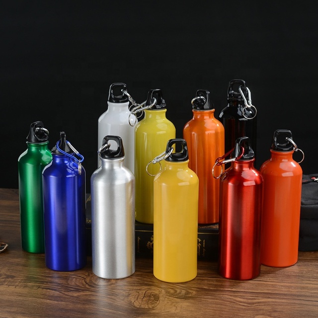 Customized Cheap Promotion Water Bottle with Company Logo Outdoor Sport Aluminium or Stainless Steel Water Bottle for Promotion