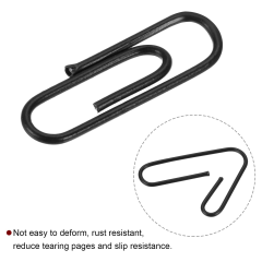 Promotional Colorful Paper Clips Metal Bookmark Creative Bookmarks Office Stationery Supplies Paper Clips