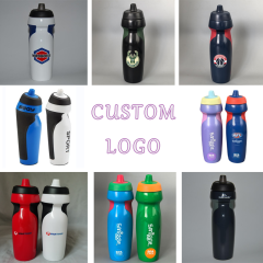 Custom logo BPA Free 600ml Plastic Sports Water Bottle Promotional Squeeze Bottle Outdoor Squeeze Cycling Sports Water Cup