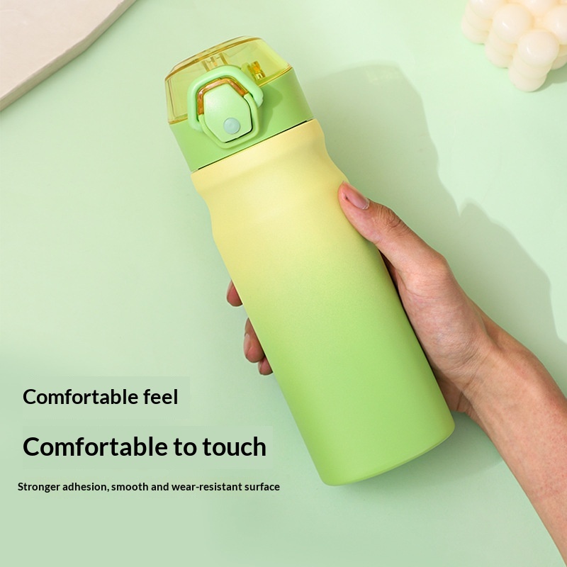 Hot Sale 550ml Cup 304 Stainless Steel Double Wall Vacuum Insulated Water Bottle Custom Logo Vacuum Flask for Corporate Gift
