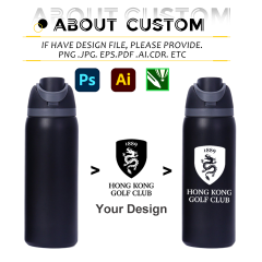 Promotional Gift 16oz Outdoor Sports Vacuum Insulated Flask Wholesale Customized Water Bottle Stainless Steel Thermos Cup
