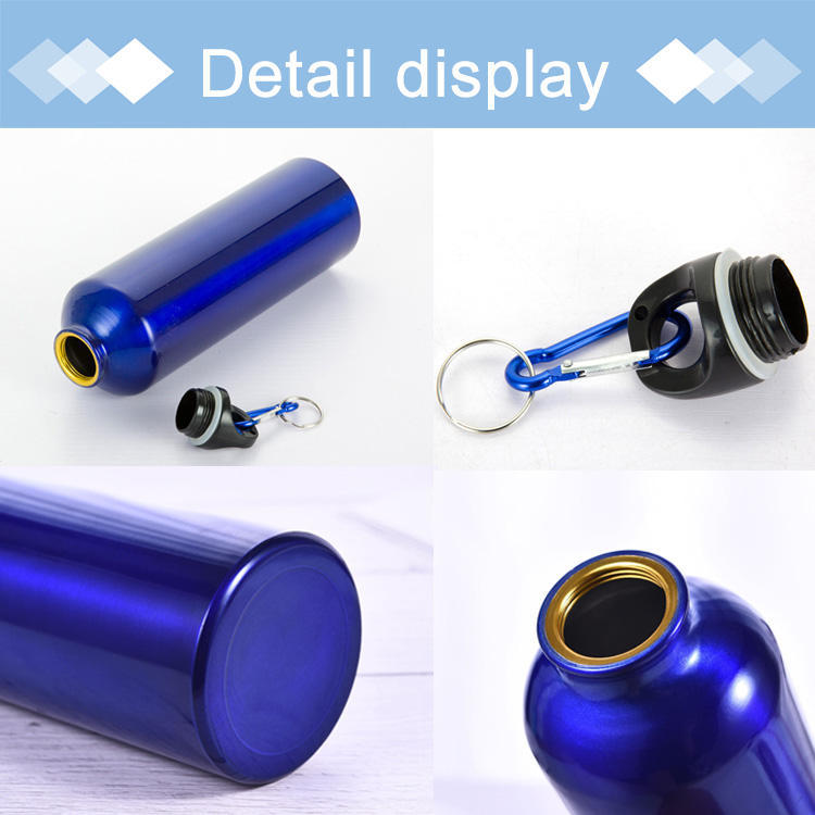 Customized Low Price Promotion Water Bottle Logo Outdoor Sport Aluminium Bottle Water Bottle with Print Logo for Promotion Gift