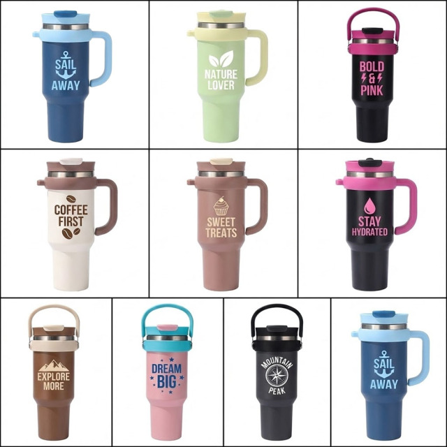 Wholesale Direct Daily Commute 40oz Stainless Steel Tumbler Custom LOGO  Vacuum Insulated Coffee Mug for Promotional Gifts Cup