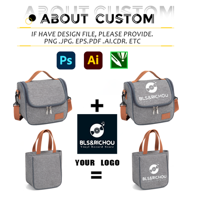 Personalized Custom Logo Picnic Bag Outdoor Picnic Cooler Bag Food Delivery Insulated Lunch Tote Bag With Custom Logo