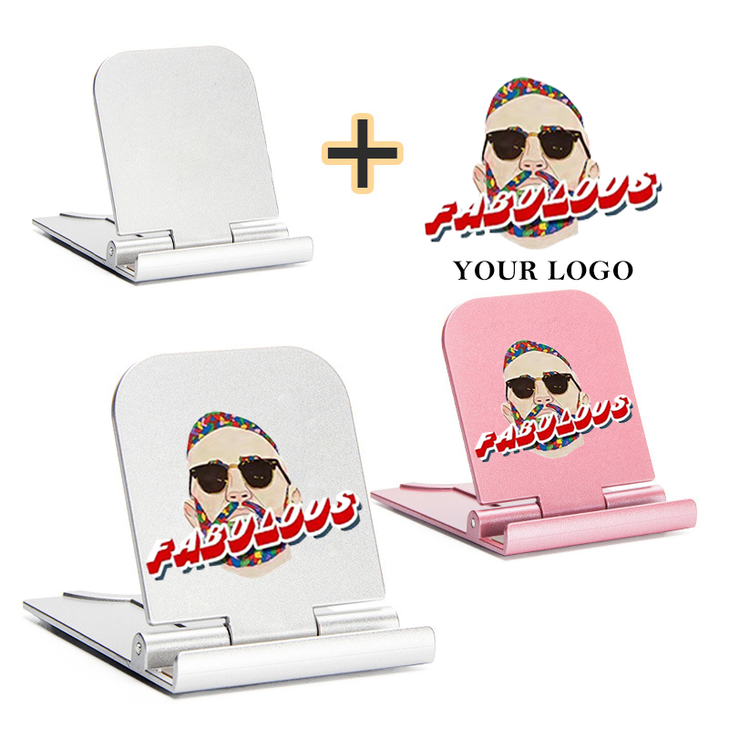 Wholesale Custom Cell Phone Holder with logo Printing Promotional Advertising Gifts Adjustable Desktop Phone Holders Stands